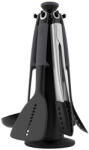 Joseph Joseph Set ustensile pentru bucătărie ELEVATE, cu suport rotativ, negru, Joseph Joseph (JS10151)