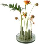 Fritz Hansen Vază IKERU 19 cm, verde, sticlă, Fritz Hansen (FH840144)