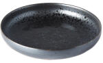 Made in Japan Farfurie pentru desert BLACK PEARL 22 cm, margine înaltă, MIJ (MIJC0485)