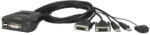 ATEN KVM Switch USB DVI, 2 port - CS22D (CS22D-AT)