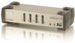 ATEN KVM Switch USB VGA + Audio, 4 port - CS1734B (CS1734B-AT-G)