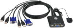 ATEN KVM Switch USB VGA, 2 port - CS22U (CS22U-AT)