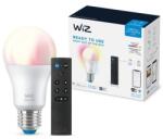 Philips Bec LED RGBW dimabil WiZ A60 E27/8, 5W/230V 2200-6500K CRI 90 Wi-Fi + telecomandă (WI0151)