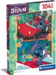 Clementoni Disney+Stitch+puzzle+de+104+piese+-+Clementoni (27571) Puzzle