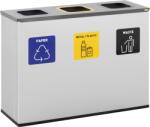 Ulsonix Coș de gunoi - 180 L - 3 compartimente ULX-GB11V2 (ULX-GB11V2) Cos de gunoi