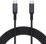 AUKEY USB-C - USB-C kábel 100W 1, 8m fekete (CB-MCC102 Black) (CB-MCC102 Black)