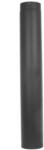  Vastagfalú kandallócső fekete 150mm/100cm