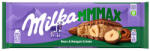 Milka tejcsokoládé mogyorós-mandulás krémtöltelék, egész mogyoró - 300g - kamraellato
