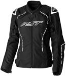 RST Női S1 CE Textil Dzseki - Fekete/Fehér Méret S RST Sisakok és ruházat Kabát