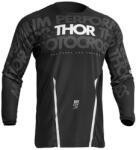 Thor MX mez Thor Pulse Mono fekete / fehér XL Thor Sisakok és ruházat Póló, pulóver