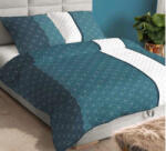  3 részes pamut ágynemű huzat szett 140x200 cm / petrolzöld mandala mintás