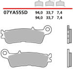 BREMBO Szinter Fékbetétek 07YA55SD BREMBO Futómű és fék alkatrész Fékbetét (tárcsafék)