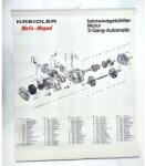  Robbanási rajz plakát, kb. 600 mm széles és 730 mm magas, Kreidler MF MP, Flory számára Diverse / Import Elektronika Lámpa, fényszóró, index Fényszóró (OEM)