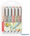 STABILO Szövegkiemelő készlet, 1-4 mm, STABILO "Swing cool NatureCOLORS", 6 különböző szín (TST275609) - kecskemetirodaszer