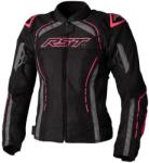 RST Női S1 Mesh CE Textil Dzseki - Fekete/Neon Rózsaszín Méret XL RST Sisakok és ruházat Kabát