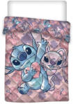  Disney Lilo és Stitch, A csillagkutya Heart steppelt ágytakaró, paplan 140x200cm (AYM077834) - oliviashop