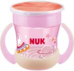 Nuk Magic Cup Night bögre fogantyúval 6m+ Pink