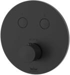 Kronenbach Smart Push baterie cadă-duș ascuns cu termostat negru 19044002SM (19044002SM)