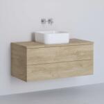 Kronenbach Cube dulap cu blat 101x48.7x44.5 cm sub chiuveta pe perete stejar KBWTKOWTL1012GH (KBWTKOWTL1012GH)