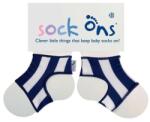 Sock Ons gyerek zoknihuzatok, Navy Stripes 0-6 m h