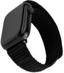 FIXED Nylon Sporty Strap for Apple Watch 42/44/45mm Black (FIXNST2-434-BK) - pcland