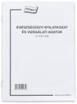 Nyomell Egészségügyi nyilatkozat és vizsgálati adatok 8 lapos füzet (C.3151-2/A) - tonerpiac