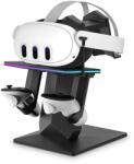 Vortex Virtual Reality VortexVR suport de încărcare RGB | Dock pentru Meta Quest 3 / 3S / 2 (VVR.CHARGING.STAND.QUEST3.3S.RGB.24)