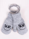  Yo! club téli kesztyű 12 cm - szürke/panda