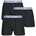 Ralph Lauren Alsónadrágok ELASTIC BXER 3 PACK BOXER Fekete EU L