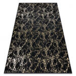 DW Covor antiderapant negru-auriu Miro Black Dimensiuni: 140x190 cm Covor