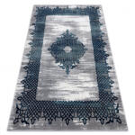 DW Covor texturat albastru-gri Ramka Dimensiuni: 120x170 cm Covor