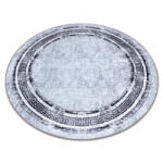 DW Covor antiderapant gri-negru Miro Round Dimensiuni: 100 Covor