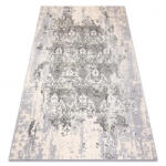 DW Covor ornamental texturat gri-crem Dimensiuni: 80x150 cm Covor