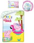  Peppa malac Beach ágyneműhuzat 140×200cm, 70×90 cm (HAX601042) - oliviashop