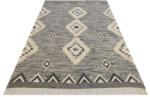 Bakero Kelim Dover ivory/black Szőnyeg (160x230 cm)