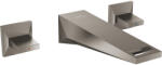 GROHE Allure Brilliant 3-lyukas mosdócsaptelep, M-es méret, Brushed Hard Graphite 20628AL0 (20628AL0)