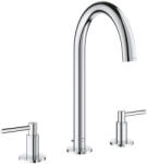 GROHE Atrio 3-lyukas mosdócsaptelep L-es méret, króm 20649000 (20649000)