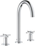 GROHE Atrio 3-lyukas mosdócsaptelep L-es méret, króm 20643000 (20643000)