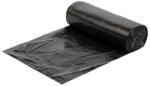  Szemeteszsák 20 liter 50 x 50 cm 10 mikron 20 db/tekercs fekete - tonerpiac