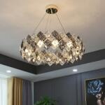  Candelabru Cristal, Elit's EsnWL348-600, 10 x E14, Auriu, 60 cm (LS WL348-600)