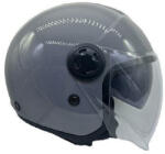 Faseed 617DV Ice Grey Cască Moto Jet ECE 22.06 cu Sunvisor 119500 (119500)