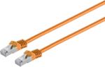 MicroConnect Cablu retea CAT7 S/FTP 1m portocaliu LSZH (SFTP701O)