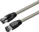 MicroConnect Patch cord CAT8.1 S/FTP 0.25m gri LSZH (MC-SFTP80025)