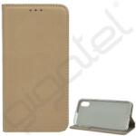 Silverline Tok álló, bőr hatású (FLIP, oldalra nyíló, asztali tartó) ARANY