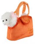 Teddies Câine/Câine într-o posetă/geantă portocalie de pluș (TD00516113)