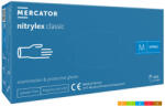 Mercator Medical Nitrylex Classic Blue púdermentes nitril vizsgálókesztyű kék 100db (RD30019001)