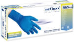 Reflexx Full Grip N65 plus extra vastag púdermentes nitril, hosszú gumikesztyű kék 50db (N65P)