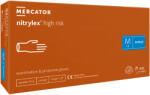 Mercator Medical Nitrylex High Risk púdermentes nitril vastagított, hosszú, polimerizált vizsgálókesztyű narancssárga 100db (RD30001005)