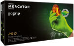 Mercator Medical GoGrip Green púdermentes nitril védőkesztyű zöld 50db (RP30029006)