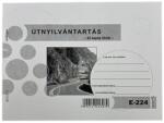  Nyomtatvány útnyilvántartó A/5 fekvő 50 lapos - forpami